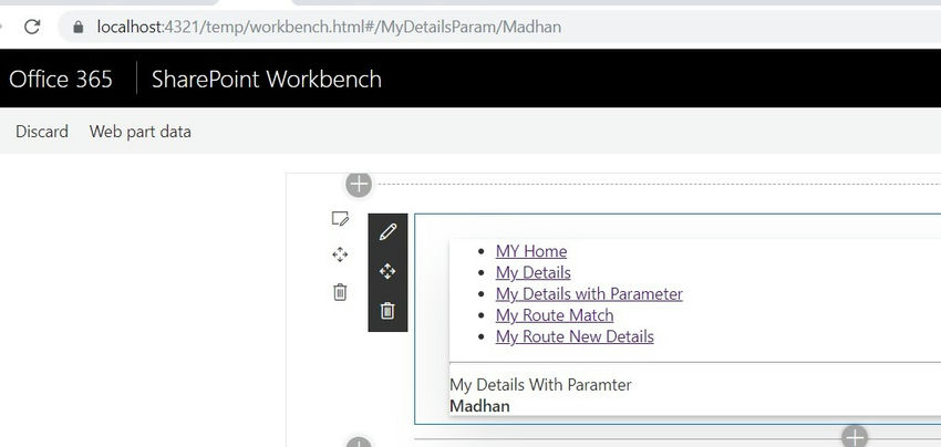 Output with Parameter